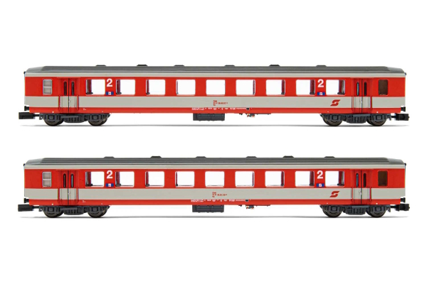 Arnold Hn4372 2er Set Schlierenwagen 2. Klasse, ÖBB