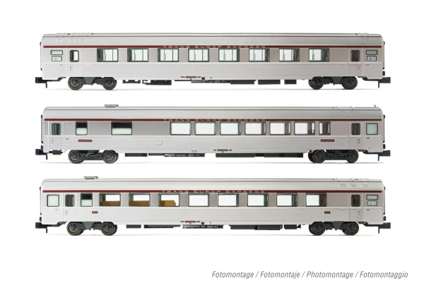 Arnold HN4440 SNCF 3-teilig Set TEE Cis. Vru/A2rtu/Abu Ep.IV