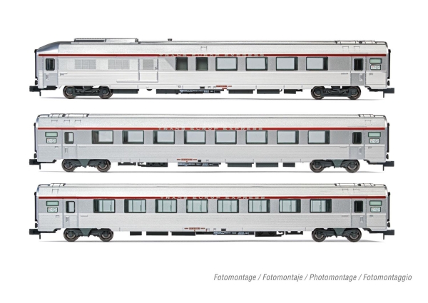 Arnold HN4441 SNCF 3-teilig Set TEE Cis. A4Dtux/Vru/A3rtu Ep.IV