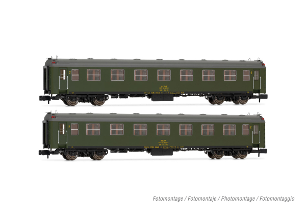 Arnold HN4455 ALSA 2-teiliger Set Reisezugwg. 6000 olivgrün Ep.VI