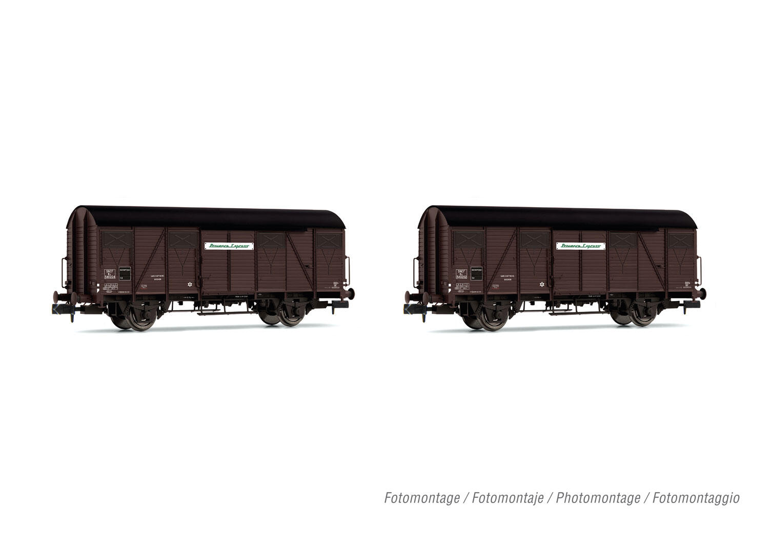 Arnold HN6571 SNCF 2-teiliger Set Kv Provence Express braun, Ep. III