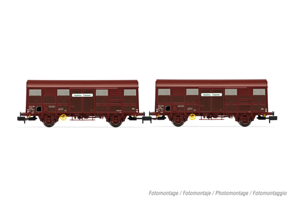 Arnold HN6572 SNCF 2-teiliger Set G4 Aquitaine Expr. braun, Ep. III