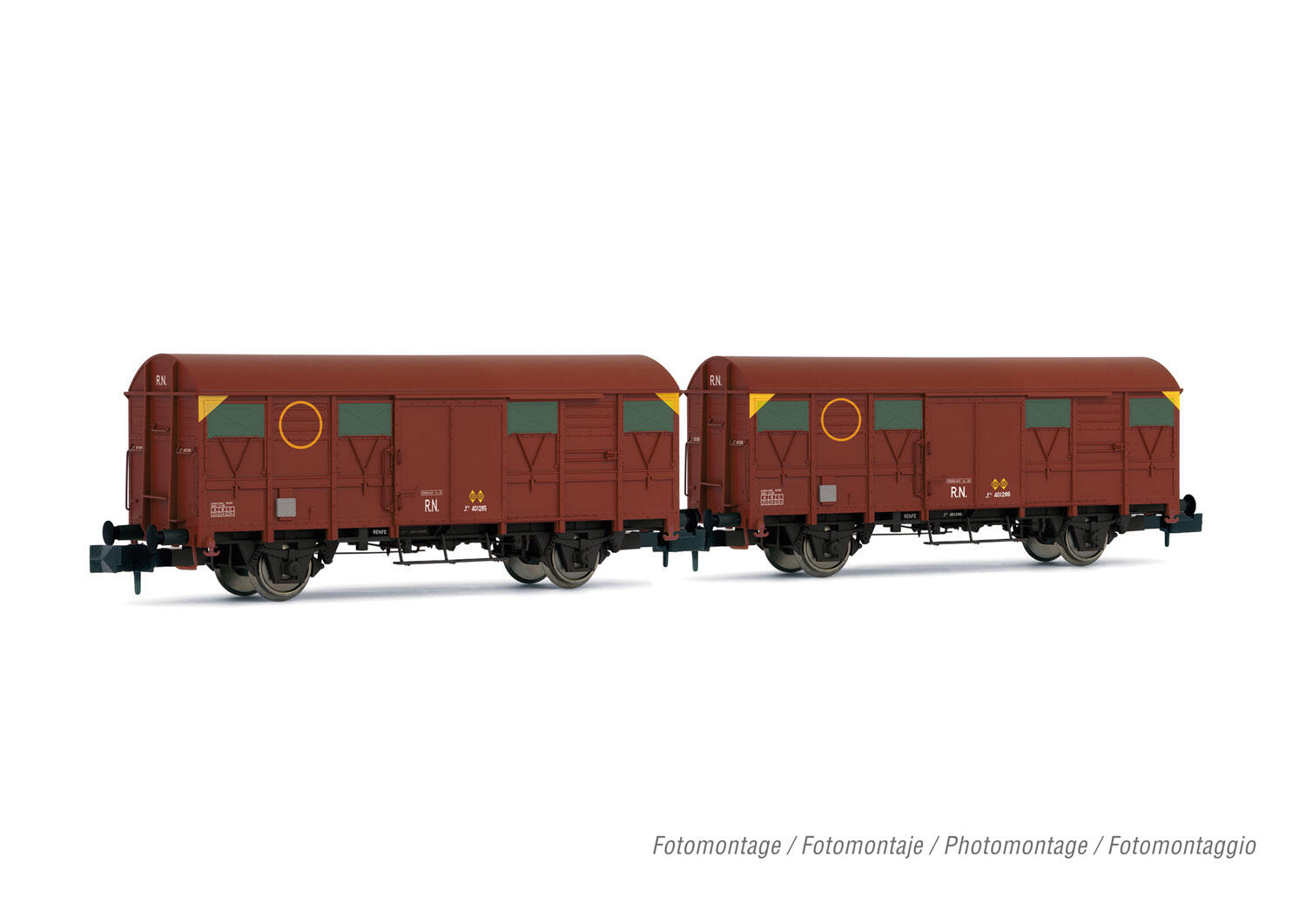Arnold HN6575 RENFE 2-teiliger Set J2 ursprüngliche Lack. Ep. III/IV
