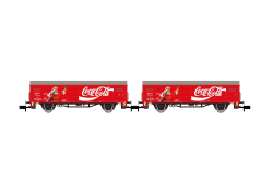 Arnold HN6645 RENFE, 2-teiliger Set JPD Wagen Coca Cola