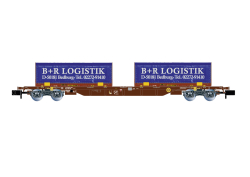 Arnold HN6658 Containerwagenmit 2x22`Coil B+R...