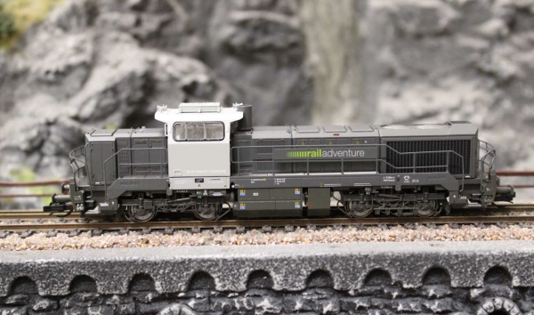 Arnold HN9059S Railadventure DE 18, dunkelgrau, Ep. VI, DCC