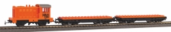 Piko 57143 Start-Set mit Bettung Güterzug mit...