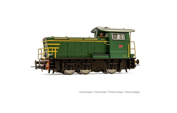 Rivarossi HR2931S FS, Diesellok D 245, grün, Epoche IV, Sound