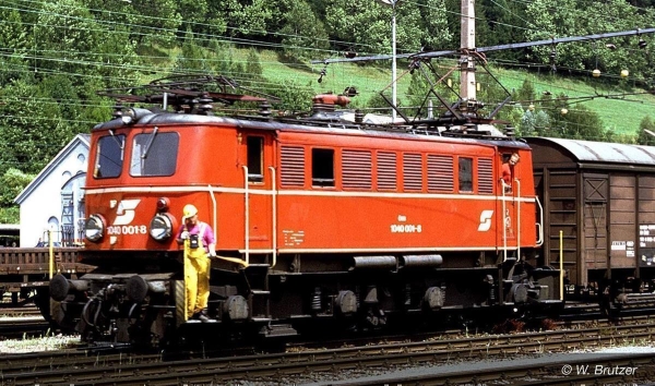 Rivarossi HR2938 ÖBB , Ellok 1040 003 blutorange, Ep. V