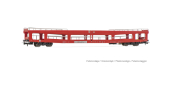 Rivarossi HR4382 DB AG Autozug/Transportwg, DDm 916 rot,...
