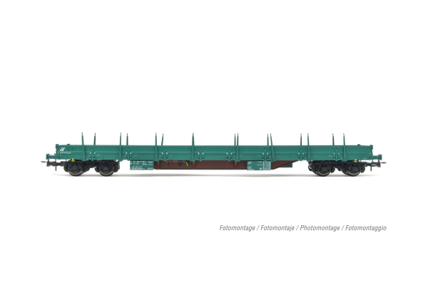 Rivarossi HR6552 FS, Rungenwagen Res grün, Epoche VI