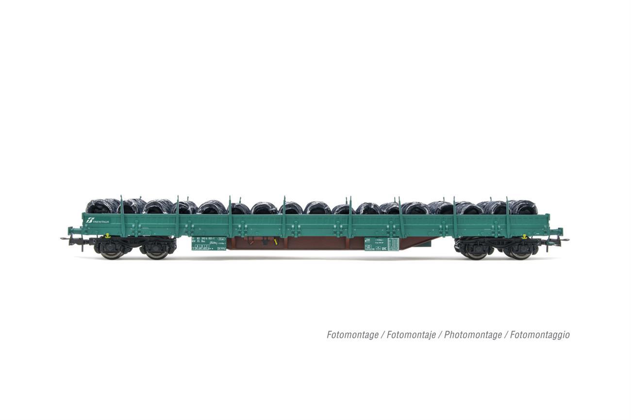 Rivarossi HR6553 FS, Rungenwg. Res grün mit Drahtrollen, Epoche VI