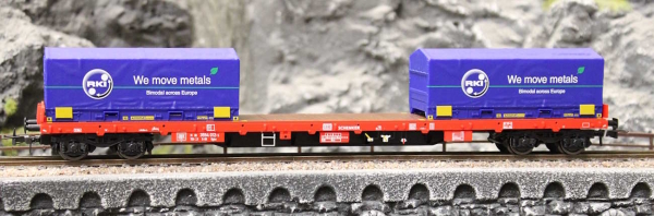 Rivarossi HR6558 Containerwagen Rglns der DB AG