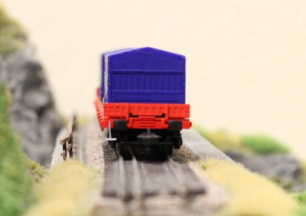 Rivarossi HR6558 Containerwagen Rglns der DB AG