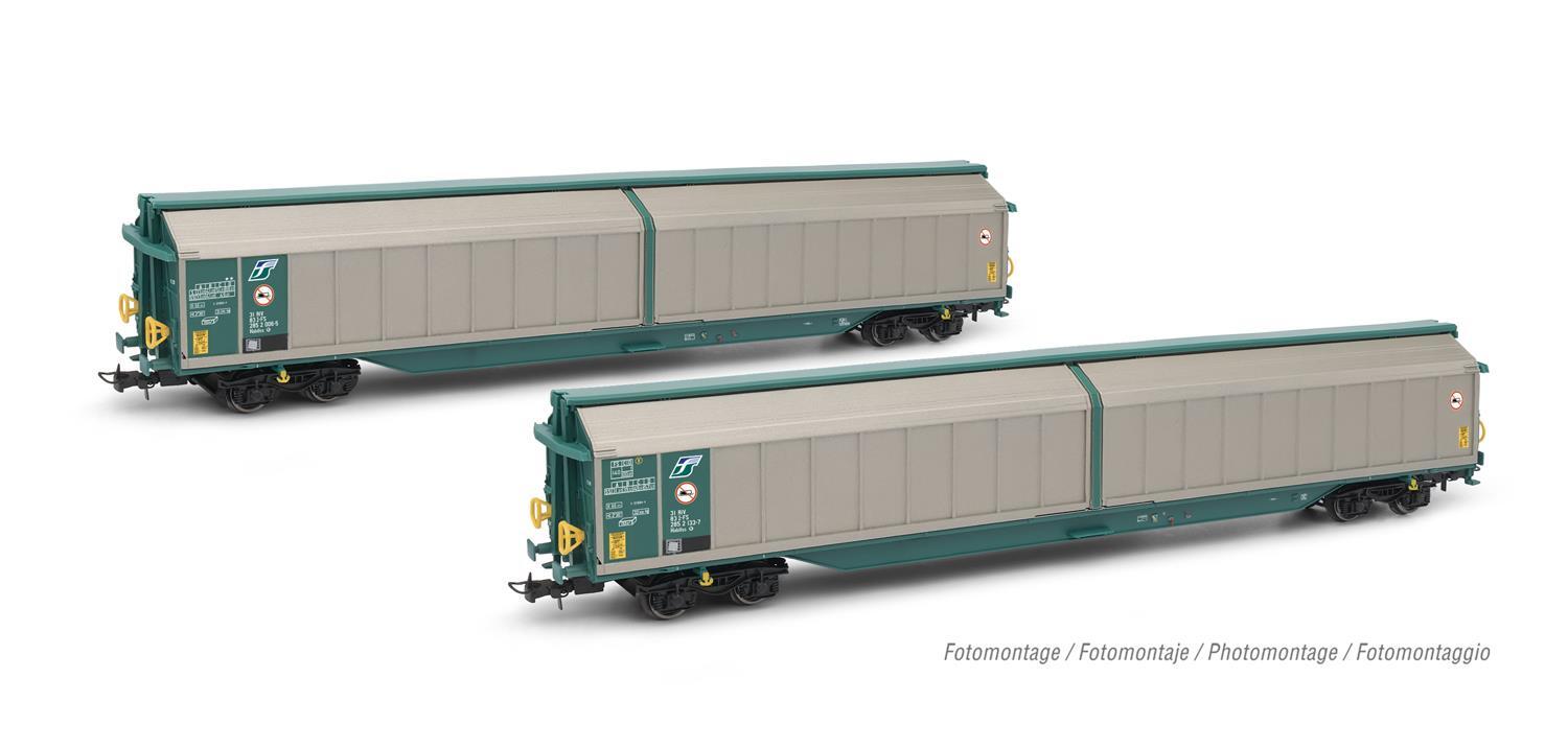 Rivarossi HR6598 FS, 2tlg.Schiebwandwg.Set Habillss XMPR, Ep, V/VI