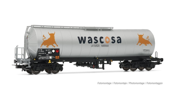 Rivarossi HR6638 WASCOSA,Kesselwagen Zacns Fierze Naranja, Ep,VI