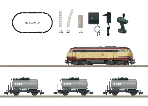 Trix 11160 Digital-Startpackung Güterzug mit Baureihe 217