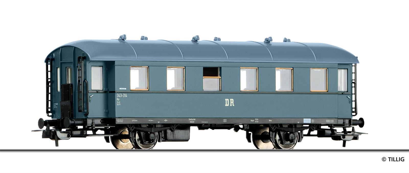 Tillig 74973 Personenwagen der DR