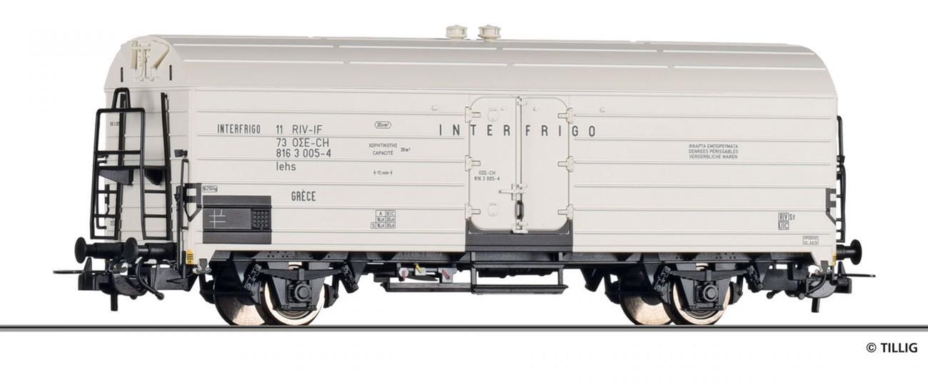 Tillig 77039 Kühlwagen „Interfrigo“ der OSE