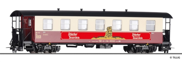 Tillig 03923 Personenwagen „Schierker Feuerstein“ der HSB