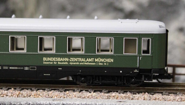 Tillig 16948 Messwagen des Bundesbahn-Zentralamt München der DB