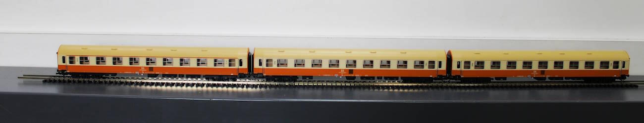 Tillig 01804 Personenwagenset „Städteexpress“ der DR