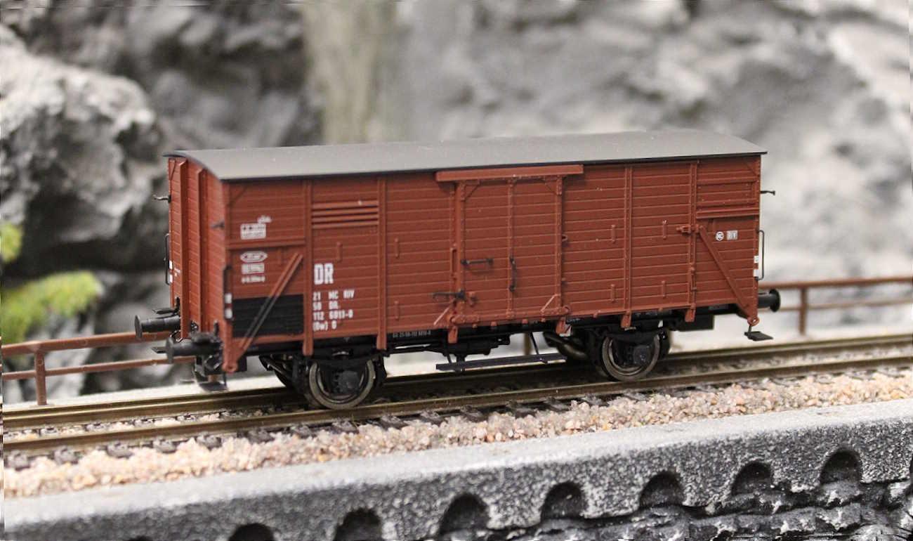 Brawa 49877 H0 Gedeckter Güterwagen Gw (G) DR