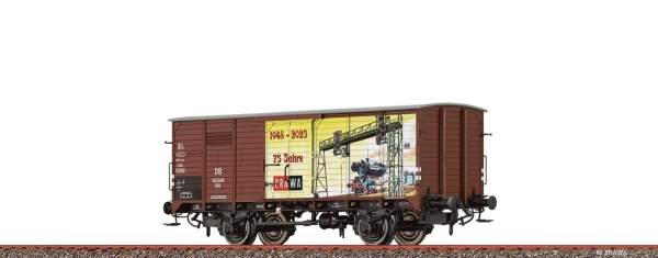 Brawa 50891 Gedeckter Güterwagen G 10 DB - BRAWA 75 Jahre