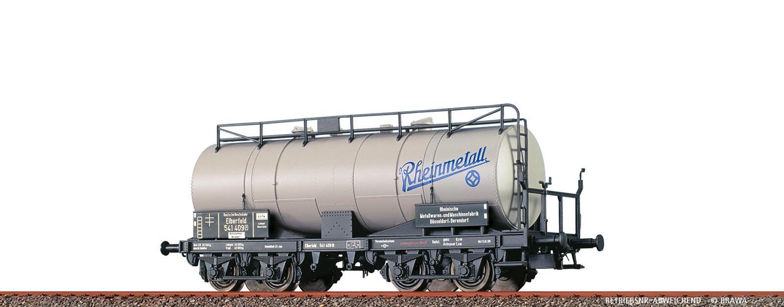 Brawa 48512 Kesselwagen 4-achsig ZZ[P] "Rheinmetall" DRG