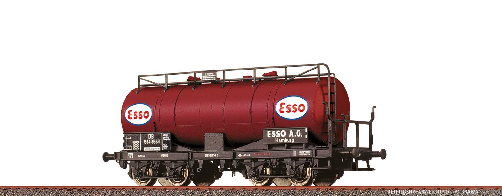 Brawa 48514 H0 Kesselwagen 4-achsig ZZ[P] "Esso" DB