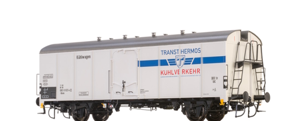 Brawa 50025 Kühlwagen UIC Standard 1 Ibces „Transthermos Kühlverkehr“ der DB
