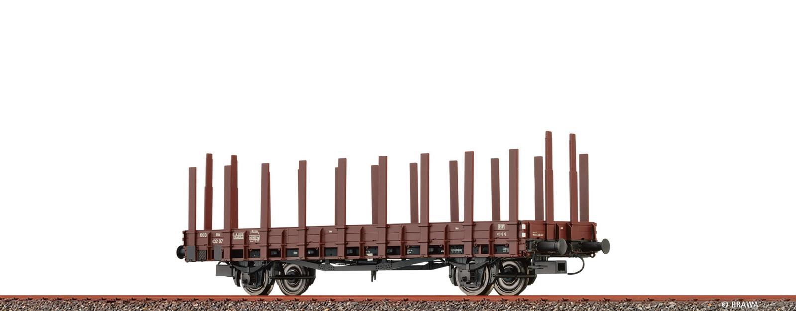 Brawa 50491 H0 Rungenwagen Rm ÖBB