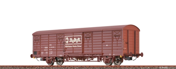 Brawa 49932 Gedeckter Güterwagen Gbs [1500] DR - Robur -