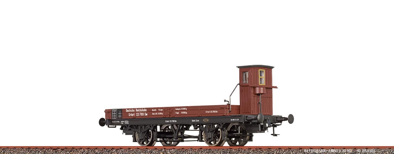 Brawa 48051 H0 Niederbordwagen Xw DRG
