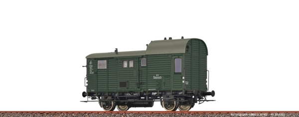 Brawa 49433 H0 Güterzuggepäckwagen Pwg BBÖ, Epoche III