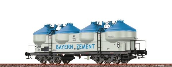Brawa 50318 Staubbehälterwagen KKds 55 DB - Bayern Zement -
