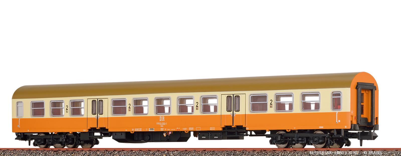 Brawa 65150 Personenwagen Bmhe DR- Städteexpress