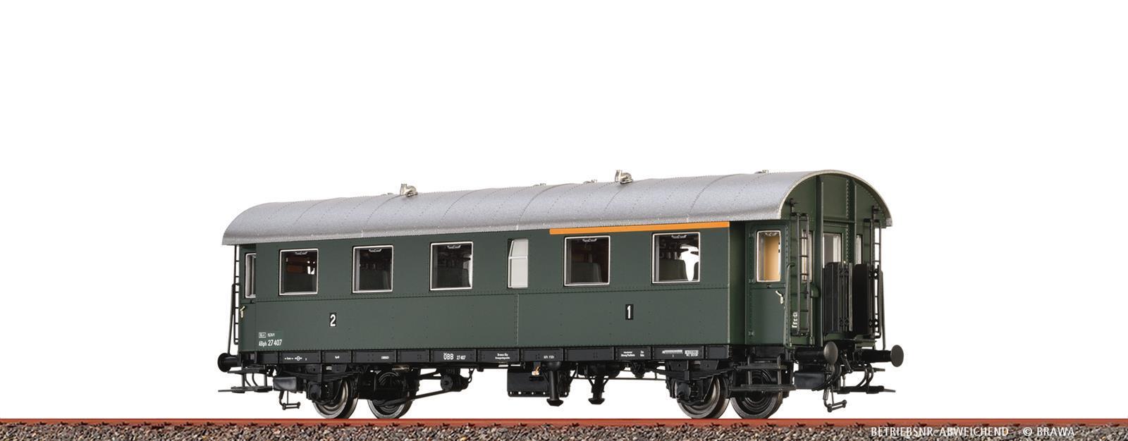 Brawa 46817 H0 Einheits-Durchgangswagen 1./2.Klasse ABiph ÖBB