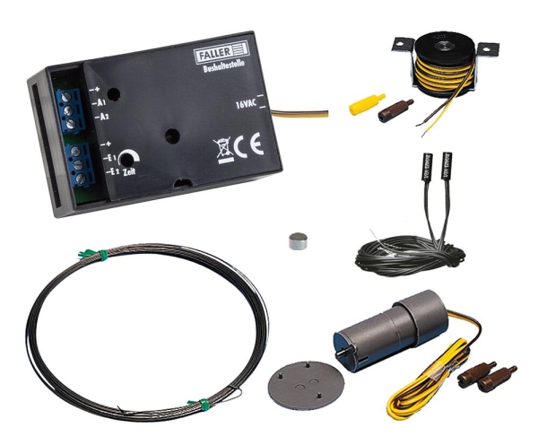 Faller 161905 Car System Bushaltestellen-Set inkl. Laser-Street