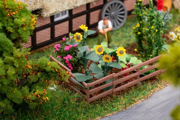 Faller 181289 Blumen im Vorgarten