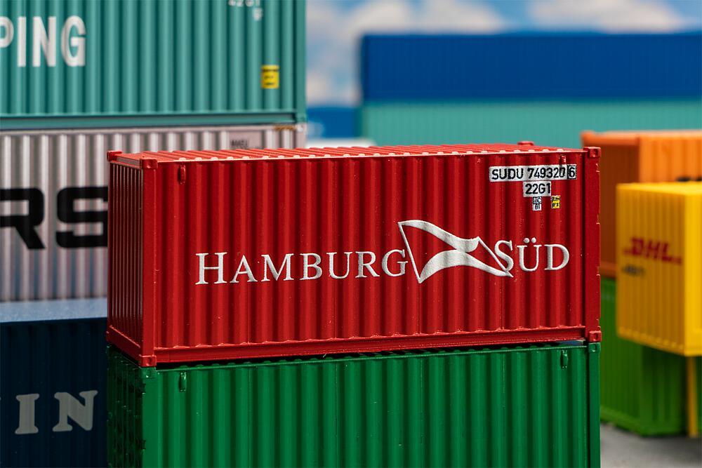 Faller 182001 20 Container HAMBURG SÜD