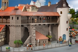 Faller 191790 Altstadtmauer mit Anbau