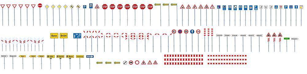 Faller 272449 Verkehrsschilder-Set