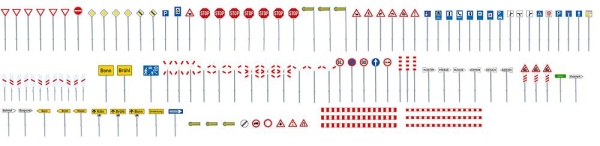 Faller 272449 Verkehrsschilder-Set