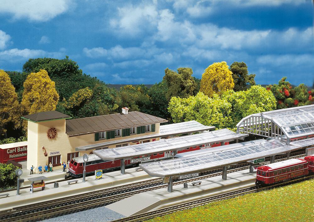 Faller 282718 3 Bahnsteige