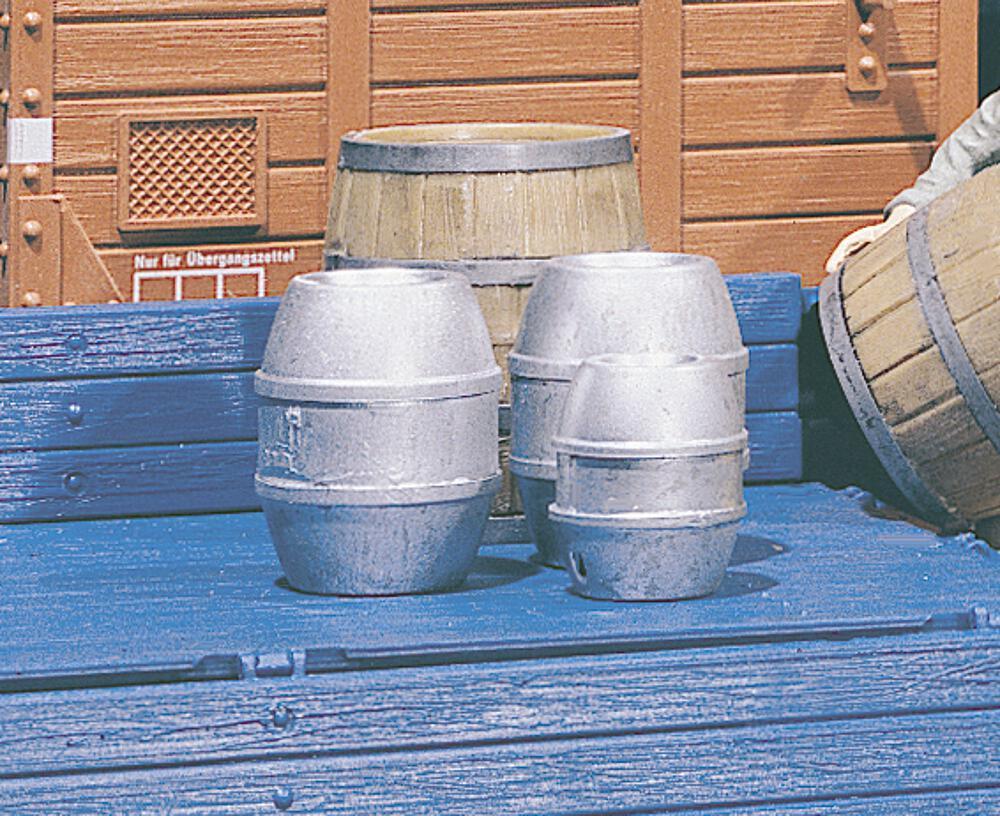Faller 333202 4 Bierfässer