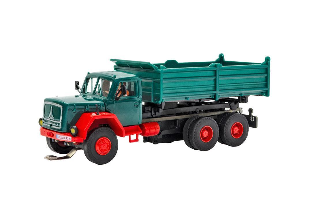 Viessmann 8018 H0 MAGIRUS DEUTZ 3-achs Muldenkipper,Basis, Funktionsmodell