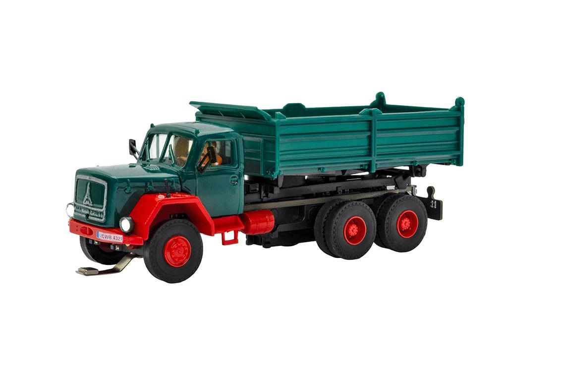 Viessmann 8018 H0 MAGIRUS DEUTZ 3-achs Muldenkipper,Basis, Funktionsmodell