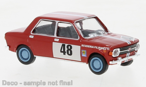 Brekina 22542 Fiat 128 der Scuderia Filipinetti "48" (CH)