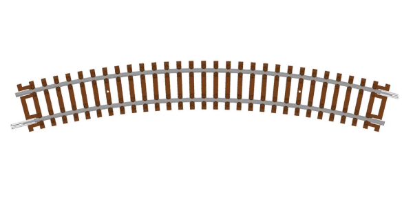 Hornby TT8004 Gebogenes Gleis, Radius 2, 310 mm, 30°